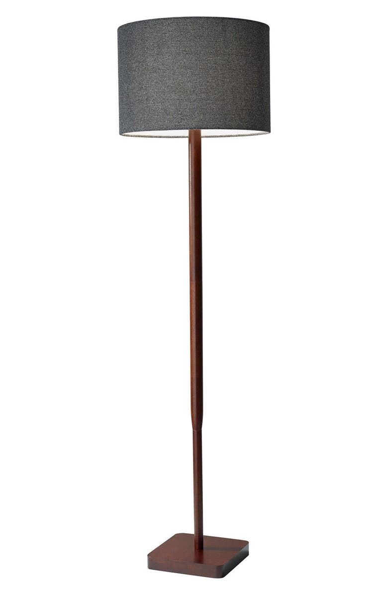 ADESSO LIGHTING Ellis Floor Lamp, Main, color, Walnut