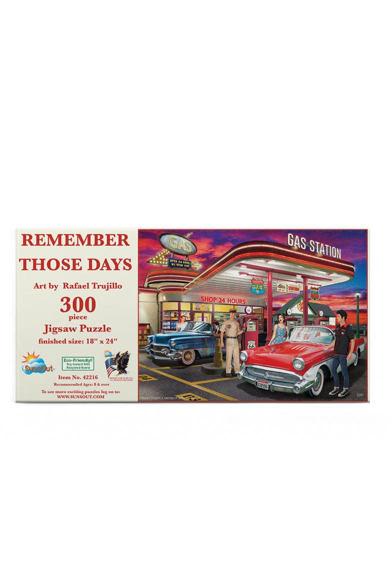 Remember Those Days 300 piece Jigsaw Puzzle for Adults, Alternate, color, Multicolor