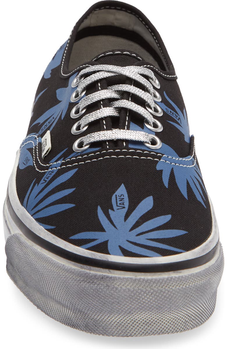 Vans Premium Authentic Sneaker, Alternate, color, Archive Black