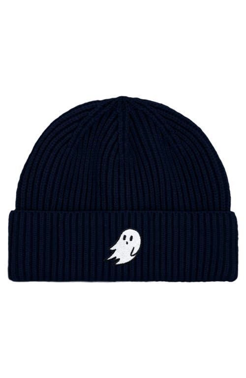 Dalix Ghost Fishermans Beanie Knit Watch Cap In Navy Blue