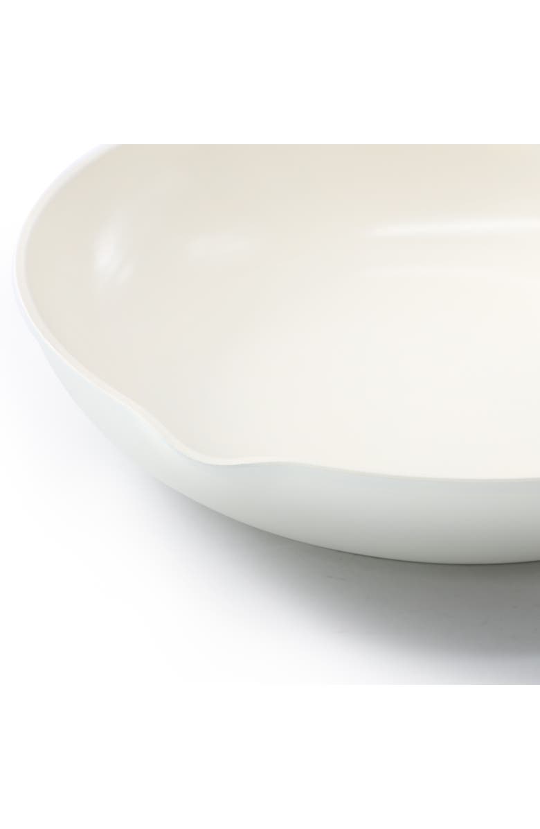 OSTER Amberg Choice 12 Inch Ceramic Nonstick Forged Aluminum Frying Pan, Alternate, color, White