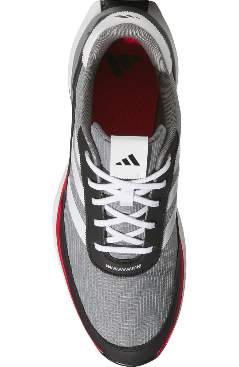 adidas Golf S2G 24 Waterproof Spikeless Golf Shoe, Alternate, color, Grey/ White/ Core Black