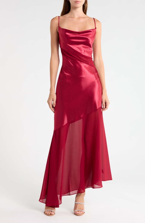 Lainey Asymmetric Midi Dress