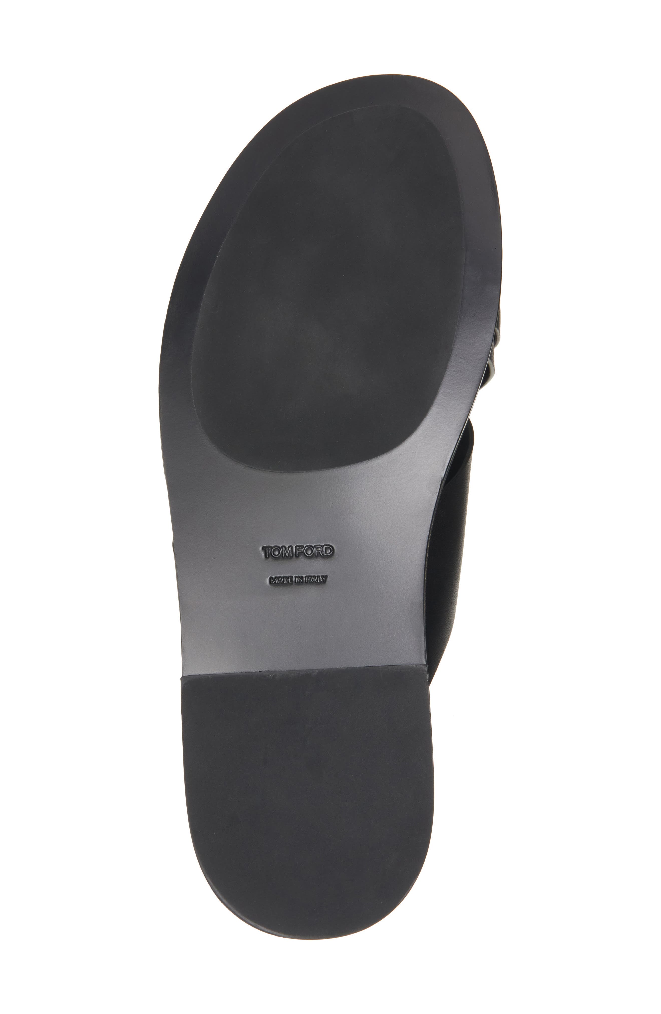 TOM FORD Preston Leather Slide Sandal, Alternate, color, 