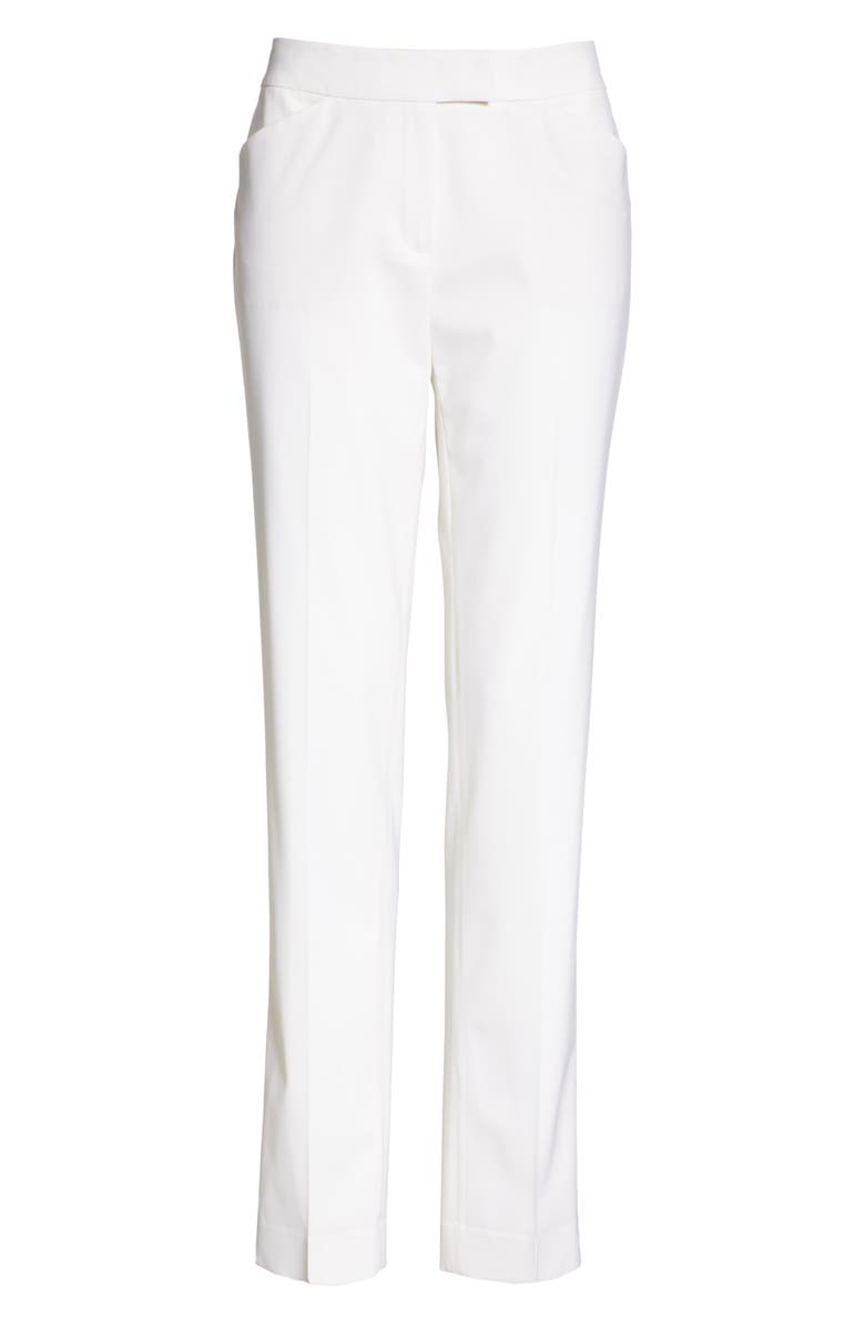 Lafayette 148 New York Irving Stretch Wool Pants, Alternate, color,