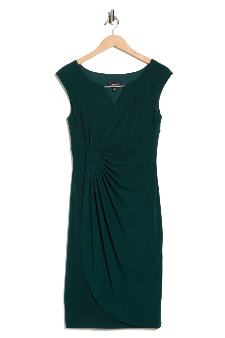 Ity Trim Detail Sheath Dress, Alternate, color, HUNTER