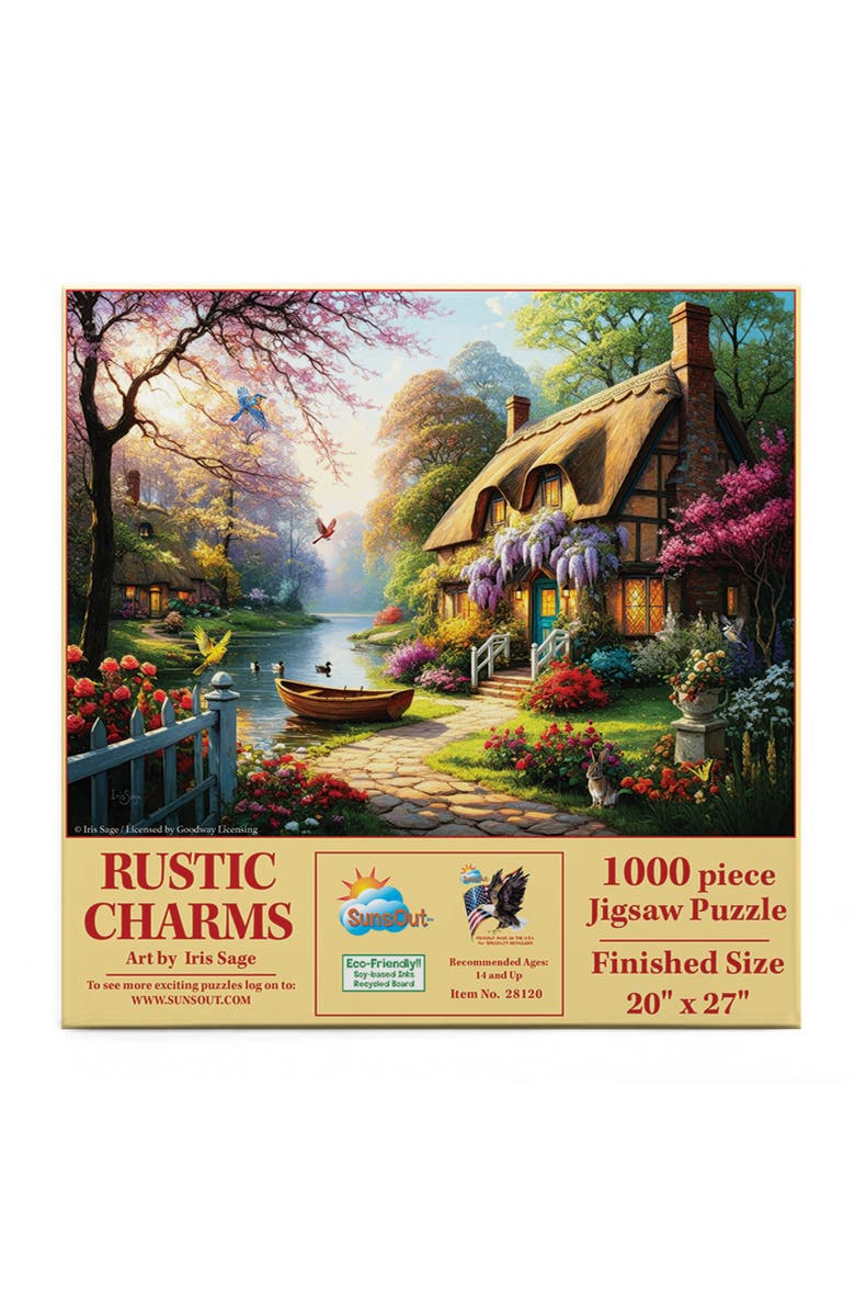 Sunsout Rustic Charms 1000 piece Jigsaw Puzzle for Adults, Alternate, color, Multicolor