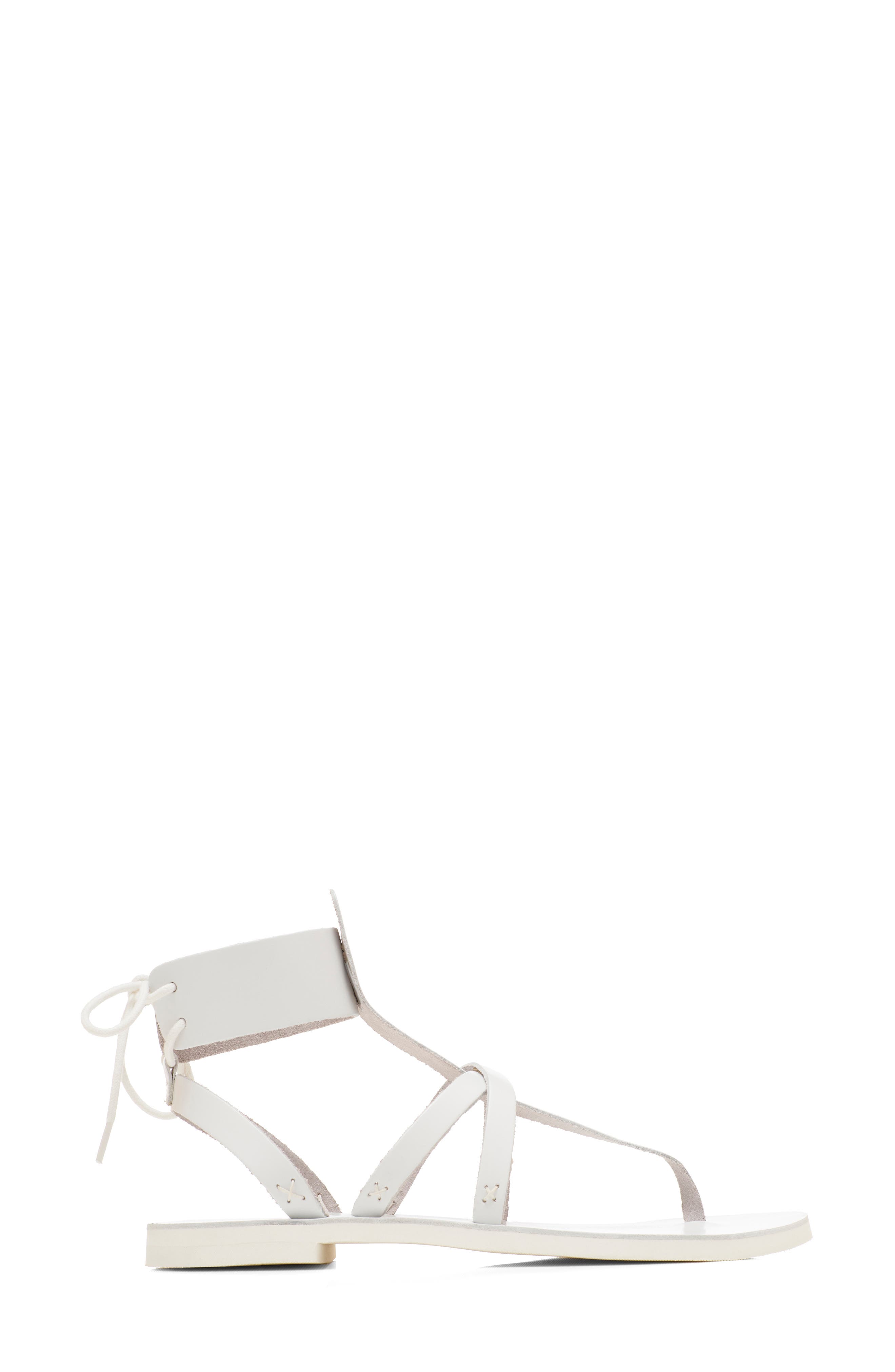 Vacation Day Sandal, Alternate, color, WHITE LEATHER