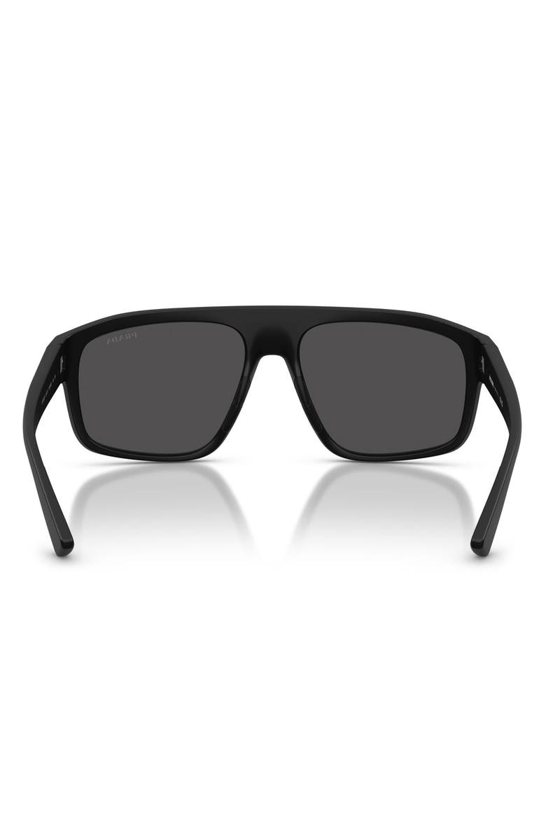 Prada Linea Rossa 59mm Shield Sunglasses, Alternate, color, 