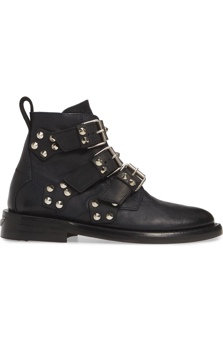 Zadig & Voltaire Laureen Spike Boot, Alternate, color,