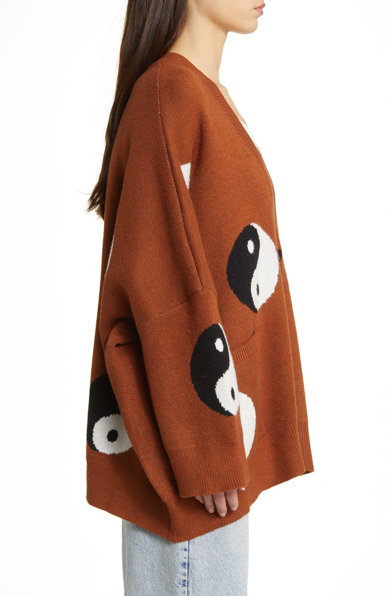 Dressed in Lala Main Character Oversize Cardigan, Alternate, color, 