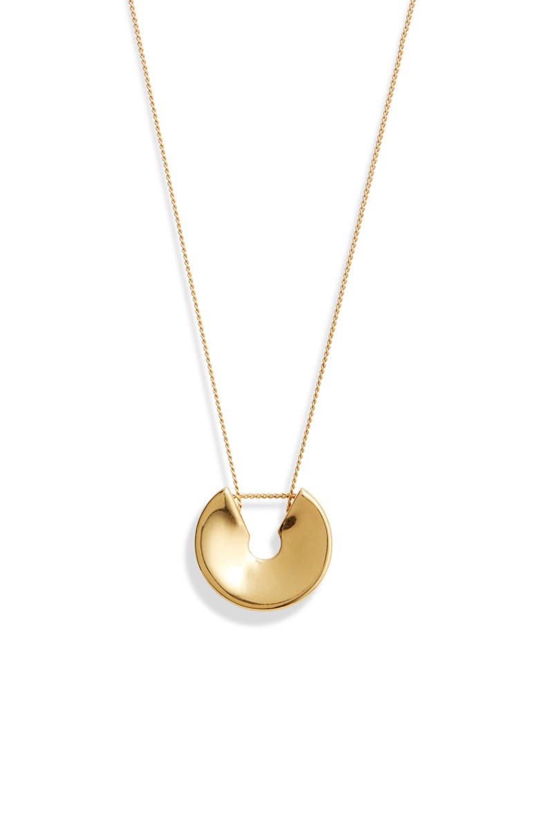 JENNY BIRD Hidden Heart Pendant Necklace, Main, color, High Polish Gold