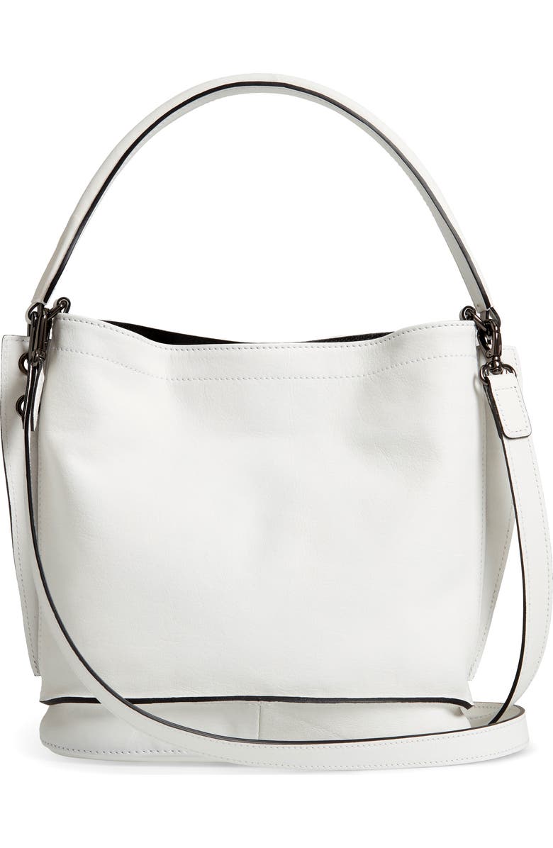 Longchamp '3D' Leather Crossbody Hobo, Alternate, color,