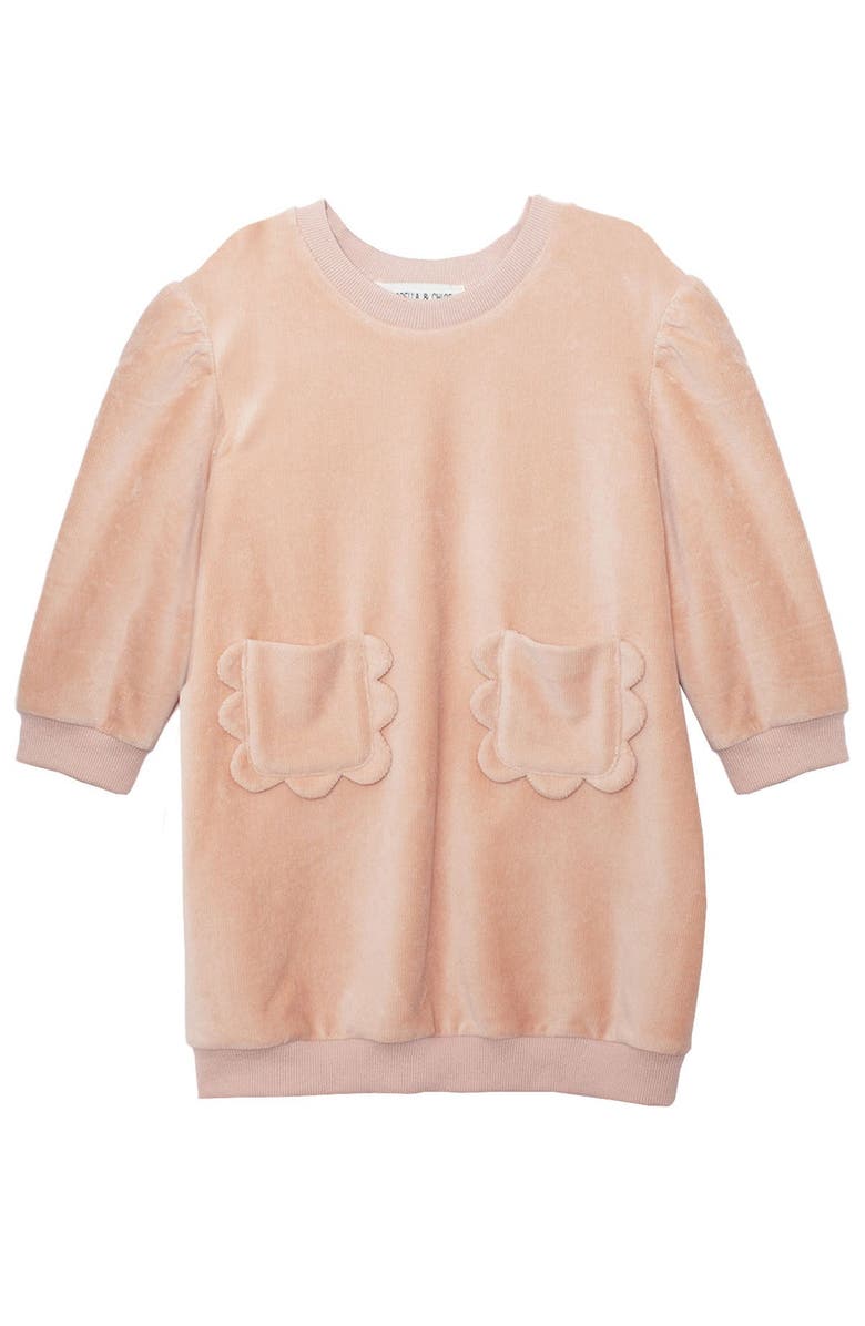 Mabel + Honey Peach Keen Dress, Main, color, Pink