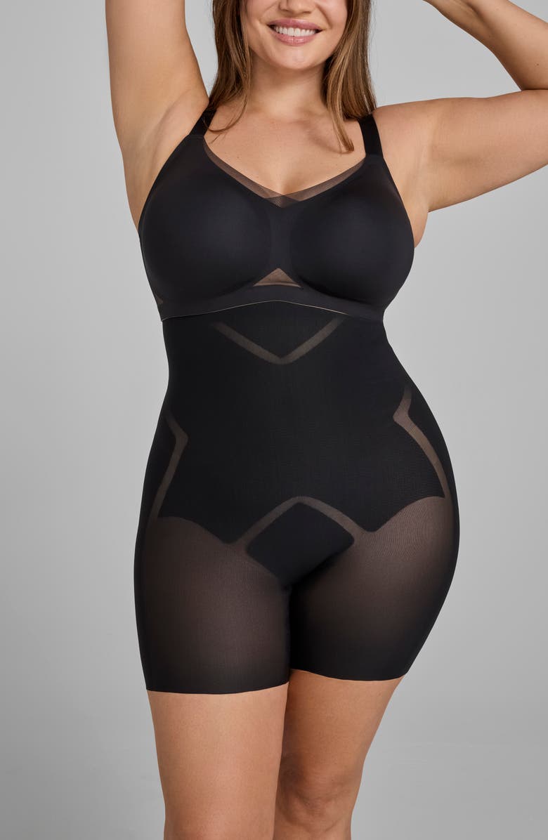 Honeylove MeshSculpt High Waist Shaper Shorts, Alternate, color, Vamp