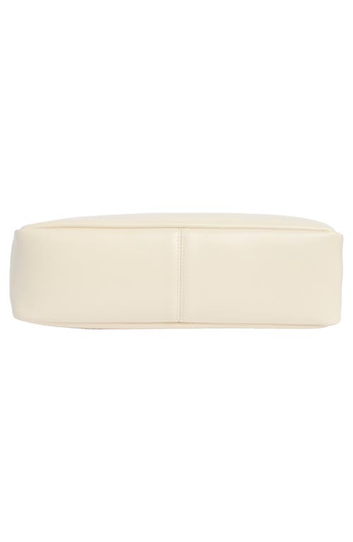 Stand Oil More Faux Leather Baguette Bag In White