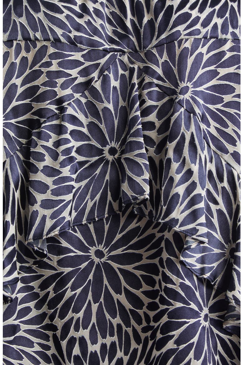 Julianne Ruffle Top, Alternate, color, NAVY BURNOUT