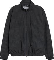 Balenciaga Loop Sports Icon Micro Tartan Technical Cotton Track Jacket