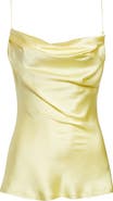 Balmain Thin Straps Silk Satin Camisole