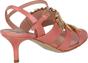 Shine Logo Ankle Strap Sandal