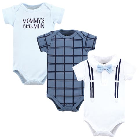 Little Soft Cotton All-in-One Outfits, Set of 3 (Baby)