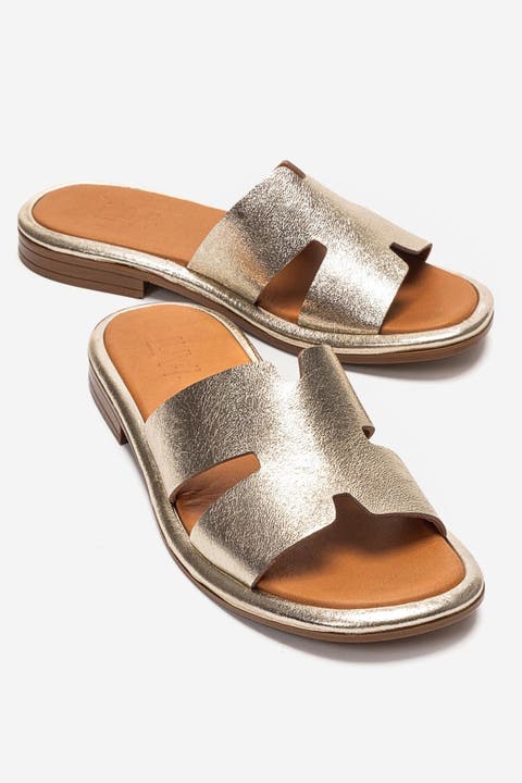 Brio Leather Slide