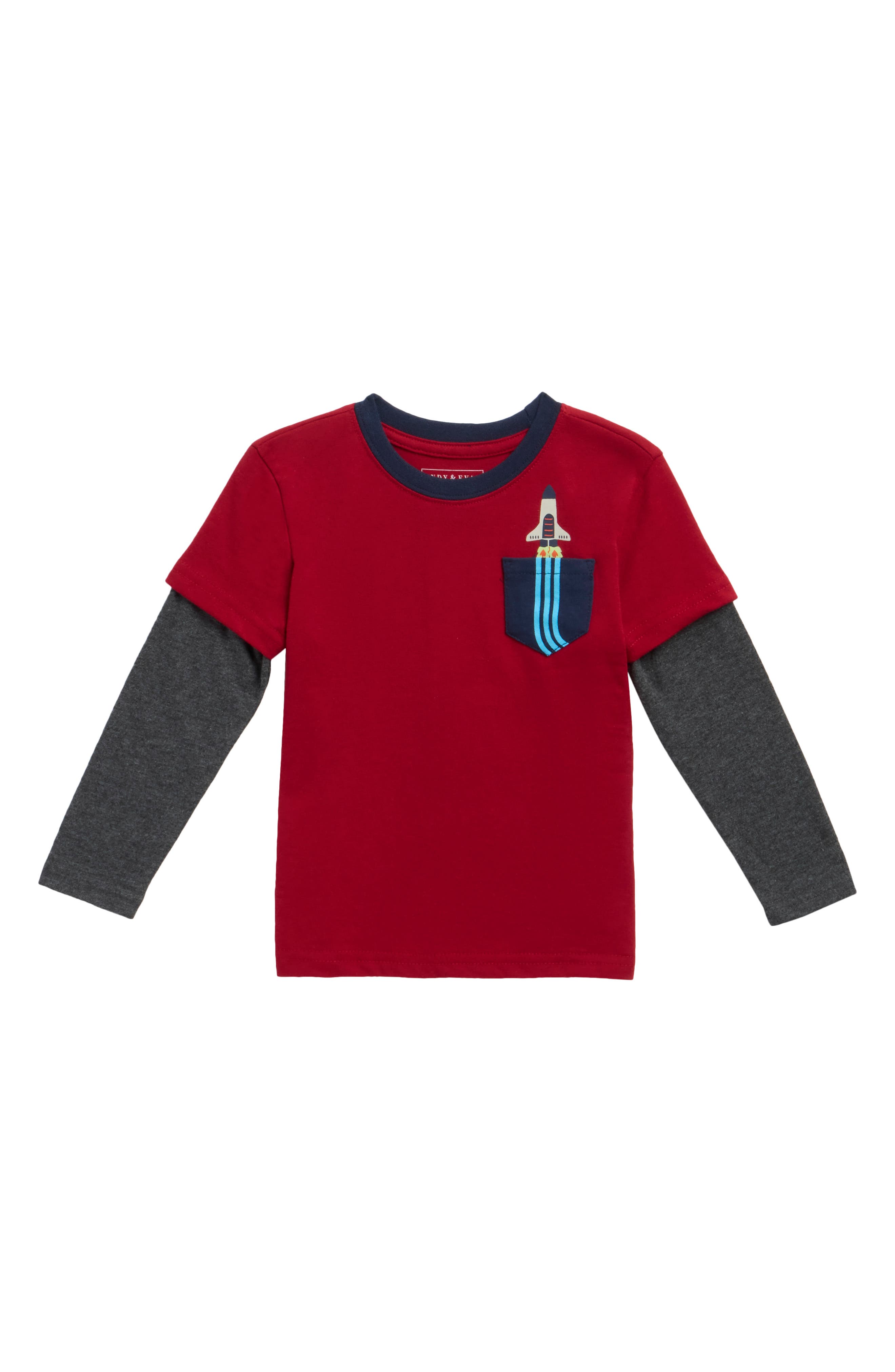 Kids' Two-Fer Long Sleeve Tee