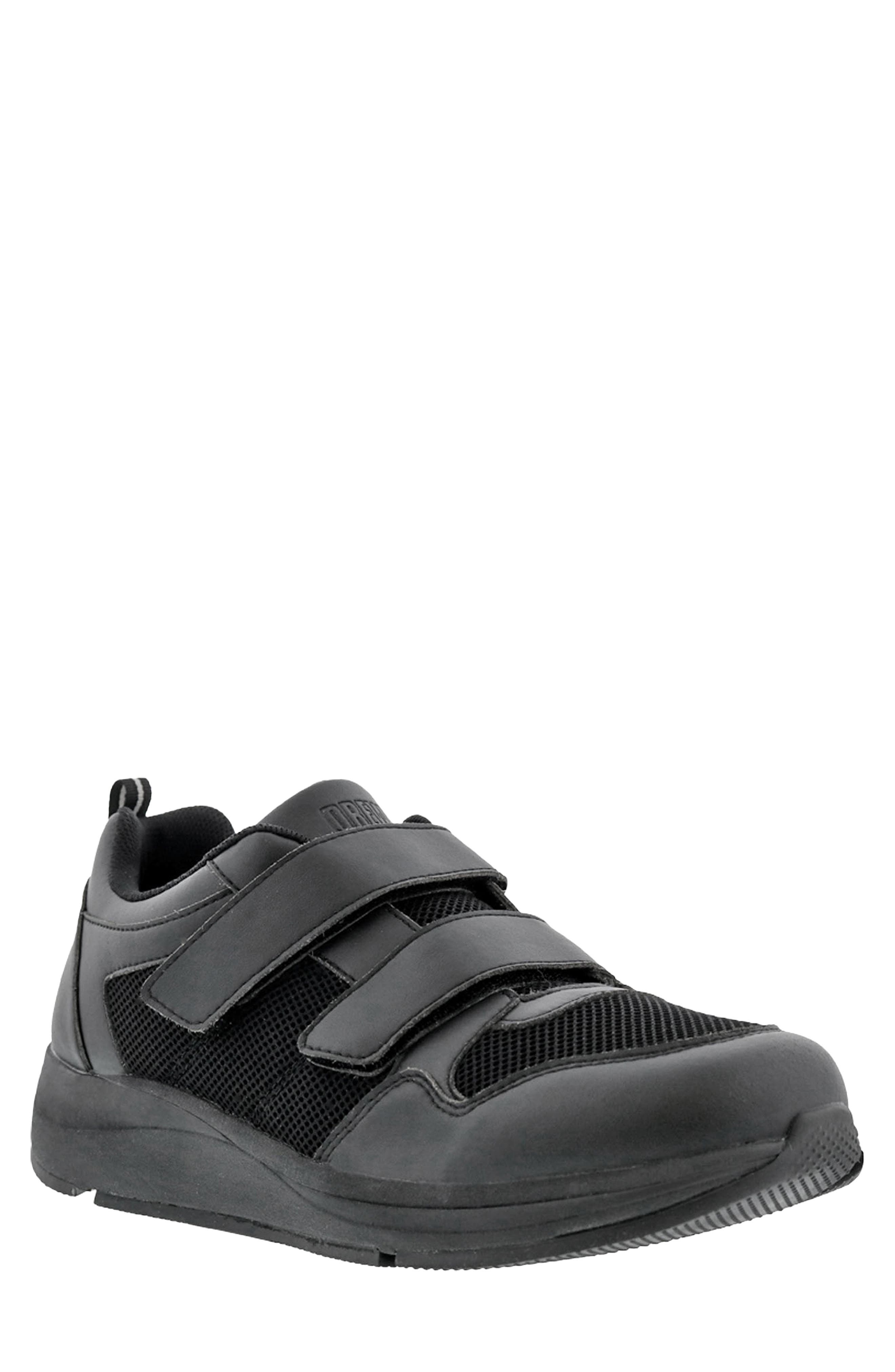 Contest Faux Leather Sneaker, Main, color, BLACK COMBO