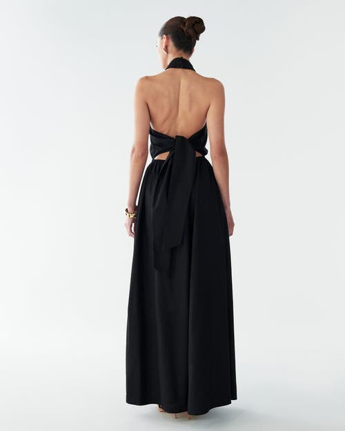 Bwldr Fay Linen Maxi In Animal Print