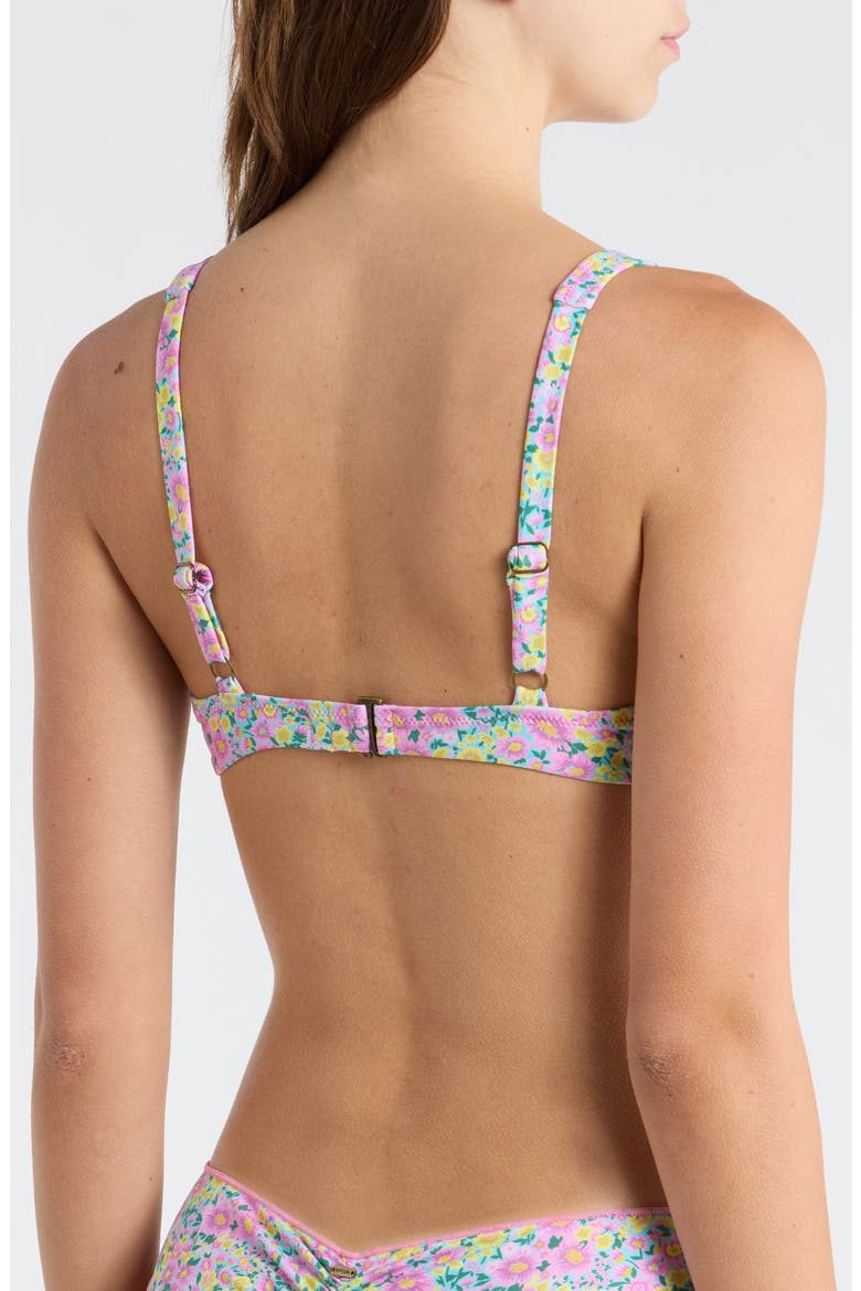 Party Wave Multi Fit Underwire Bikini Top, Alternate, color, PINK