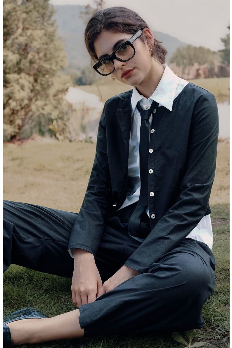 Aella Long Sleeve Top, Alternate, color, black