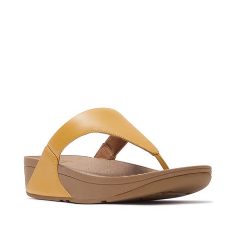 Lulu Leather Toe Post Sandal