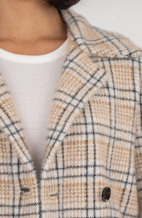 Kut From The Kloth Aaliyah Double Breasted Coat In Neutral
