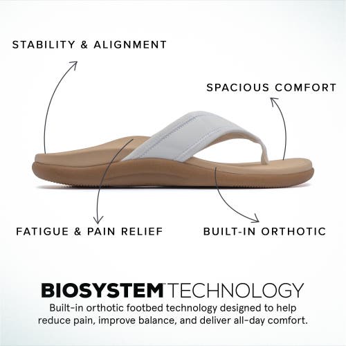 Abeo Laguna Sandal In White - Regular