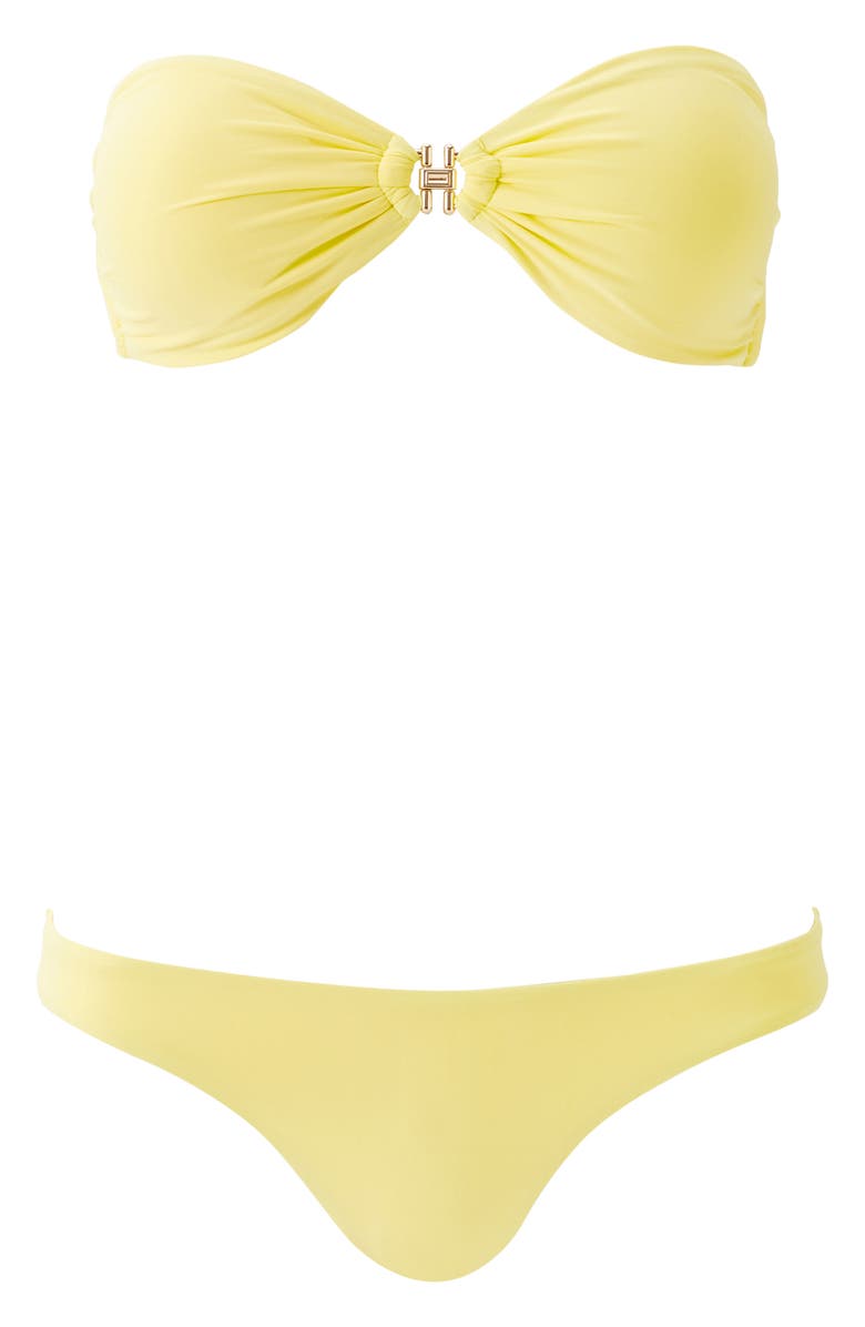 Melissa Odabash Istanbul Bikini Bottoms, Alternate, color, Yellow