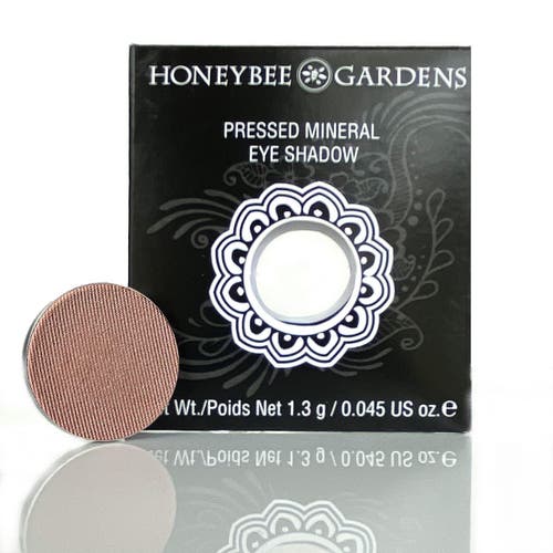 Honeybee Gardens Pressed Powder Eye Shadow Single In Matte Dark Smokey Purple