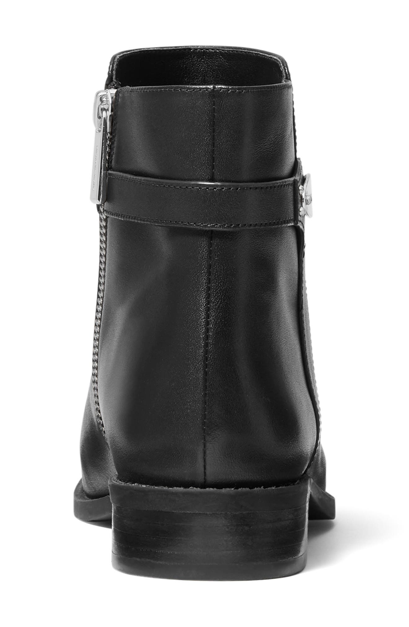 MICHAEL Michael Kors Finley Flat Leather Boot, Alternate, color, 