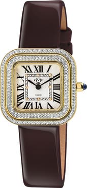 GV2 Bellagio Diamond Swiss Bracelet Watch, 30mm