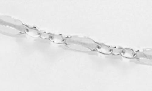 Set & Stones Billie Chain Anklet In Silver
