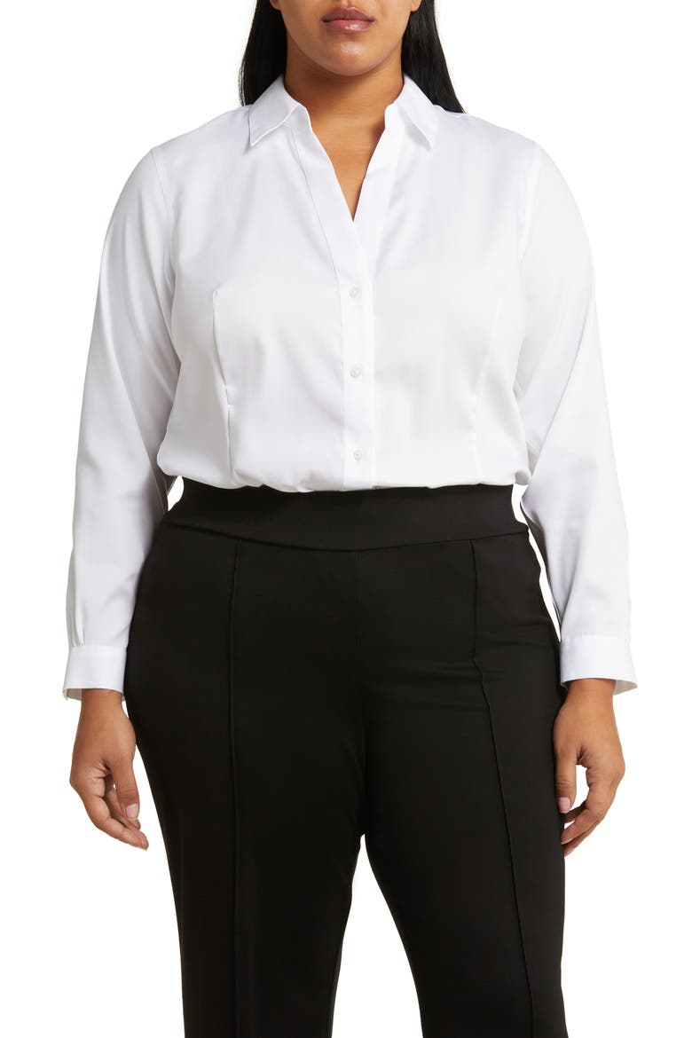 Cotton Shirt, Main, color, WHITE