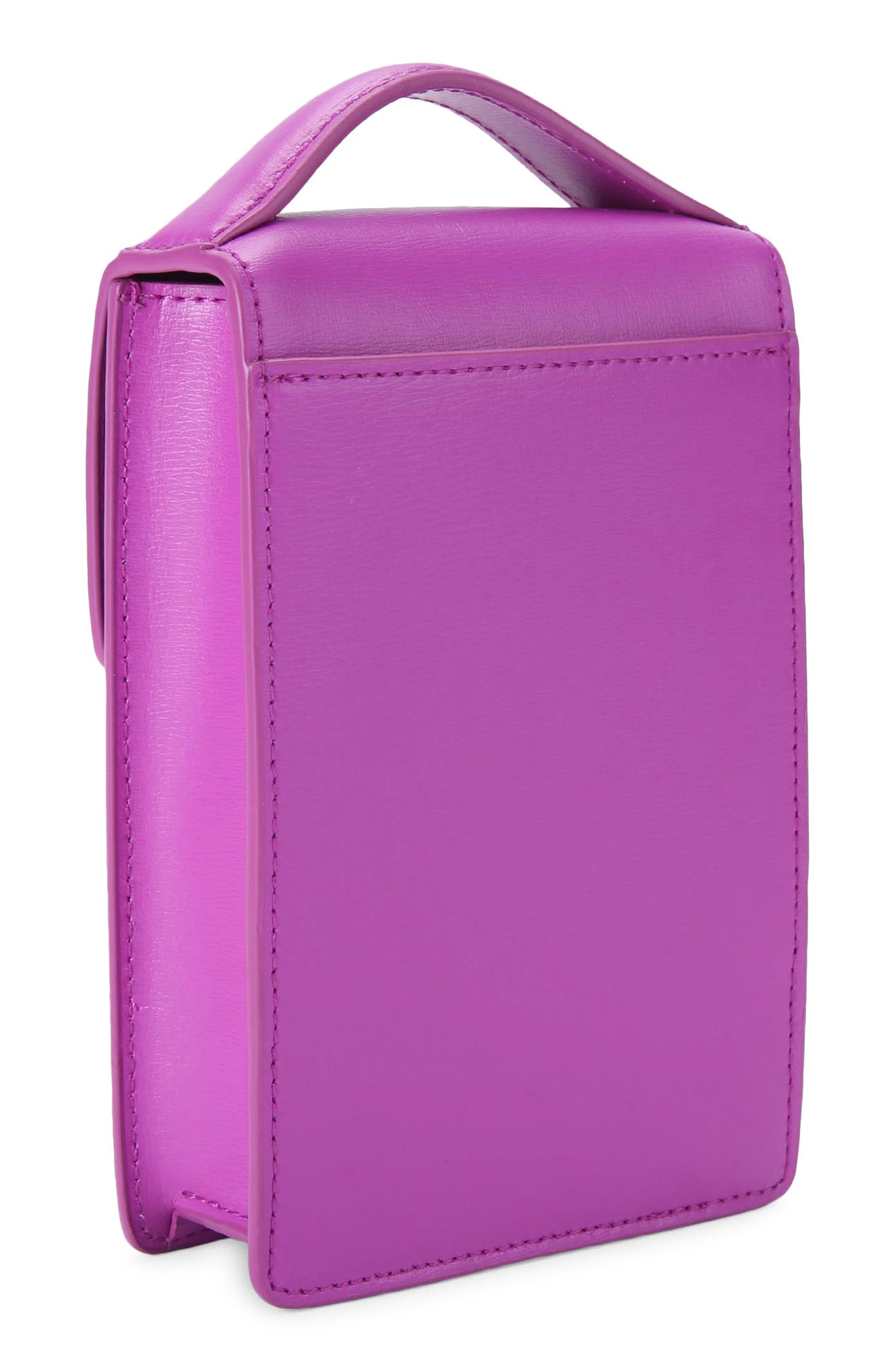 Kurt Geiger London Bond Leather Phone Crossbody Bag, Alternate, color, 