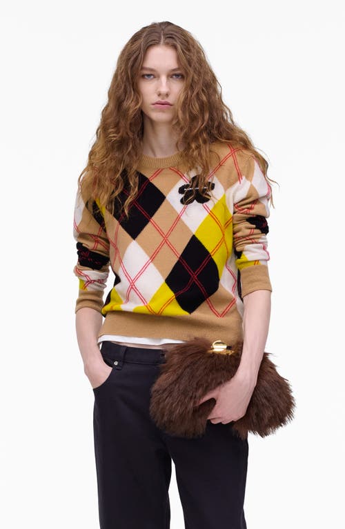 Marc Jacobs The Glam Small Clutch In Brown