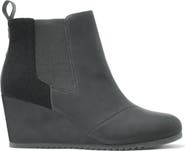 TOMS Bailey Herringbone Wedge Bootie
