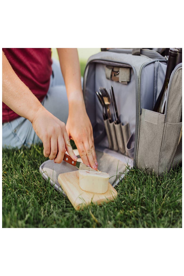 Malibu PT Frontier Edition Cooler Picnic Basket, Alternate, color, GREY