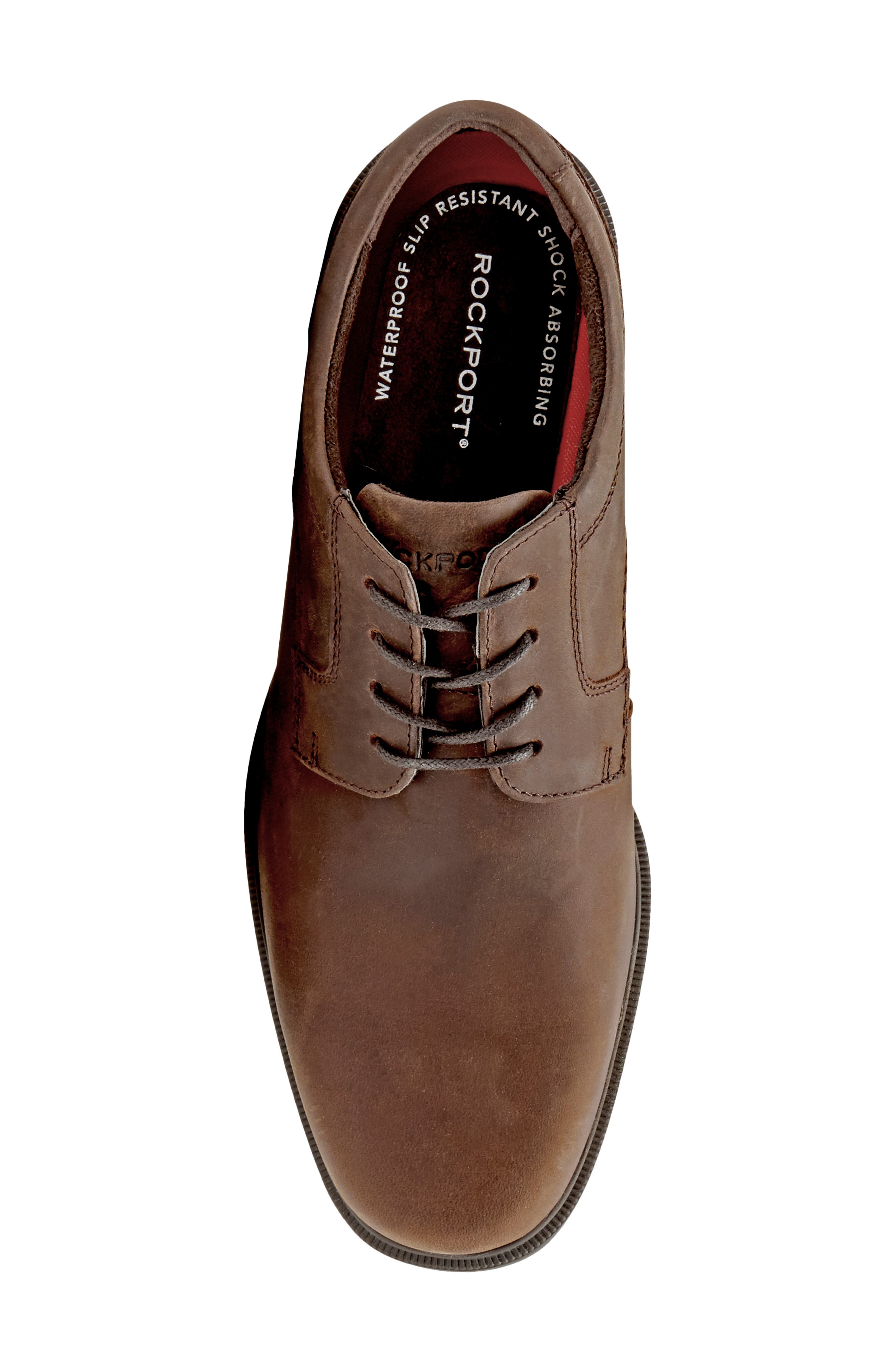 Taylor Waterproof Plain Toe Derby, Alternate, color, TAN