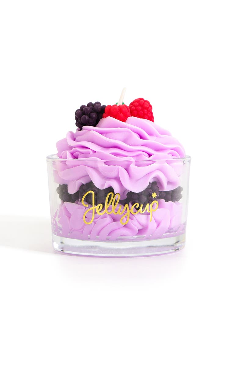 Jellycup Dessert Cup Soy Wax Candle Lavender Berry, Main, color, Lavender Berry
