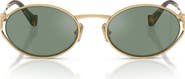 Miu Miu 54mm Oval Sunglasses