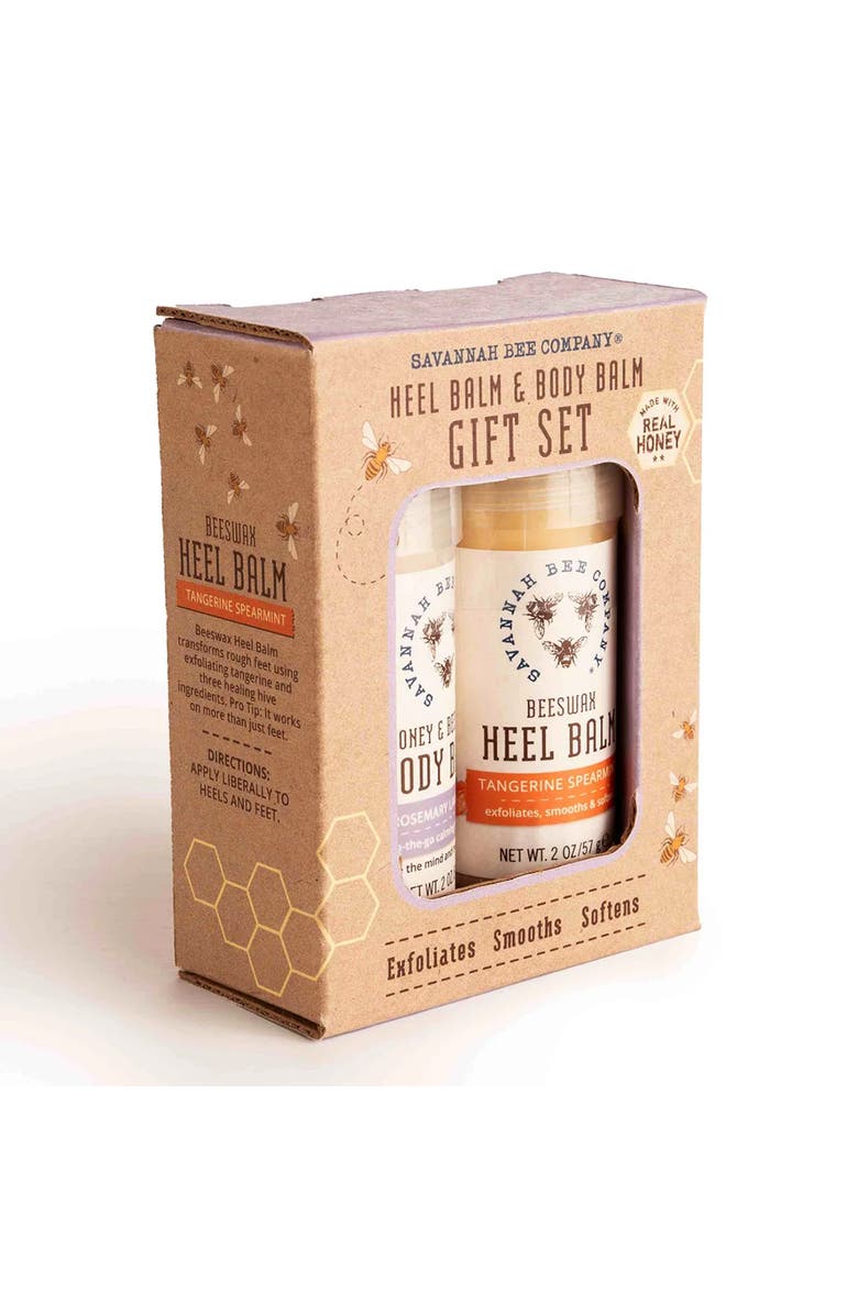 SAVANNAH BEE COMPANY Heel and Body Balm Gift Set 2pc, Alternate, color, NO COLOR