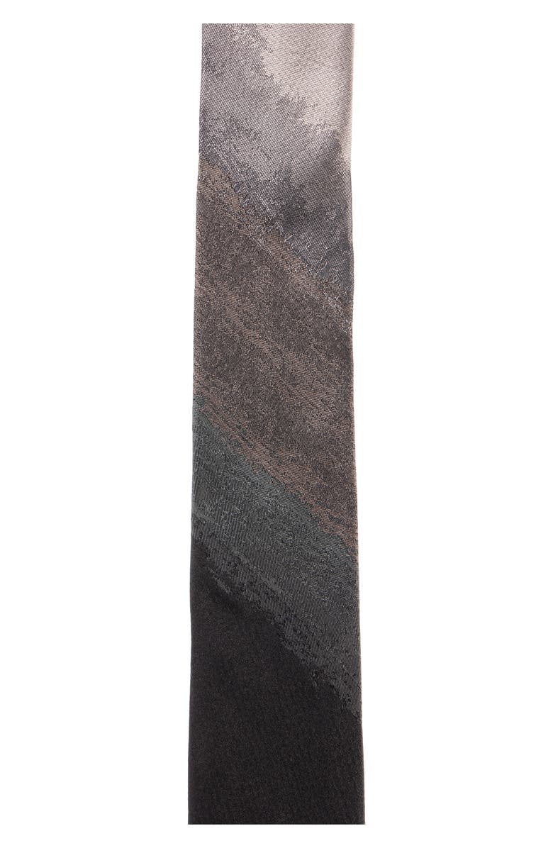 Dries Van Noten Ombré Silk Tie, Alternate, color, 