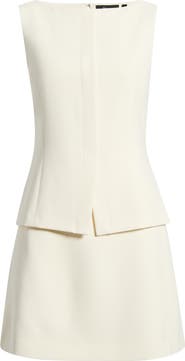 Theory Boat Neck Minidress